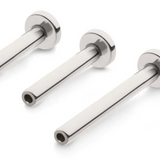 STACKED - TI - INVCT - THREADLESS LABRET POSTS (WITH TOP)