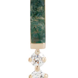 Crave Threadless End with Moss Agate