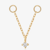 AuGi - 14k - JORDAN | Lab Dia Chain