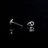GRY - 14k - Solar Diamond Cut Droplet