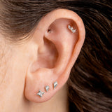 GRY - 14k - Solar Diamond Cut Droplet